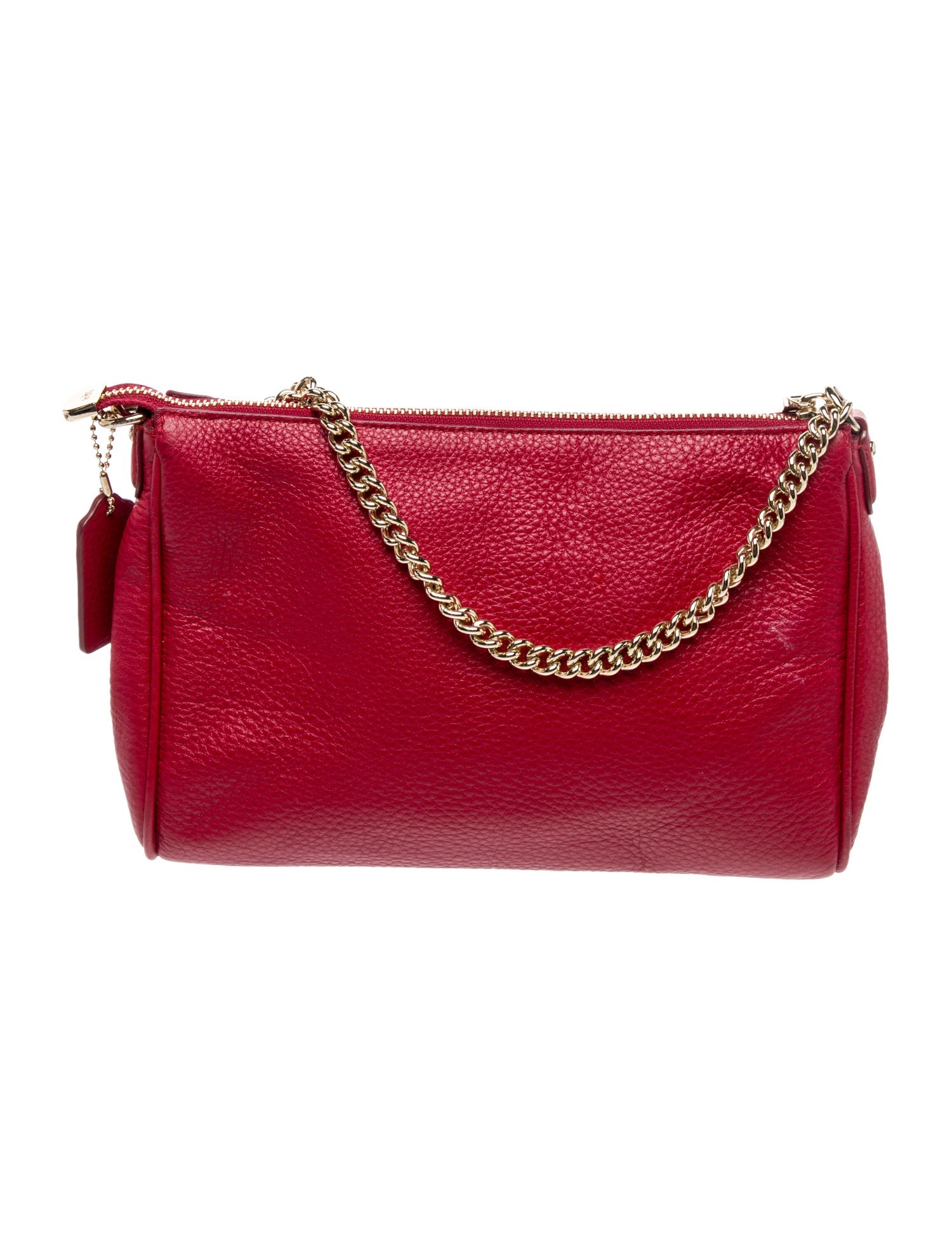 Coach Leather Top Handle Bag